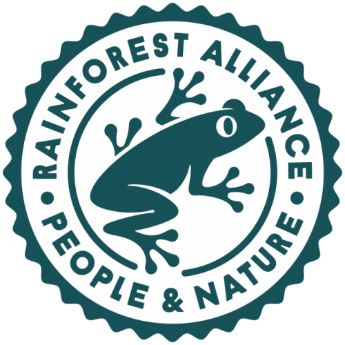 Rainforest Alliance-logo – certificering for bæredygtig landbrugs- og skovpraksis